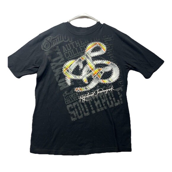 Vintage Y2K SP Southpole T Shirt Baggy Skater Grunge Black Men’s Large 90s 2000s - Picture 1 of 3